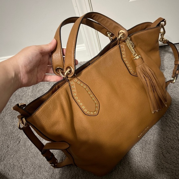 Michael Kors Brooklyn Leather Large Grab Bag - Picture 4 of 12